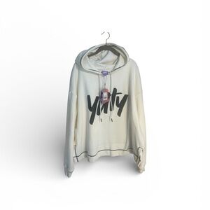 YITTY Cream Hoodie with Black Logo